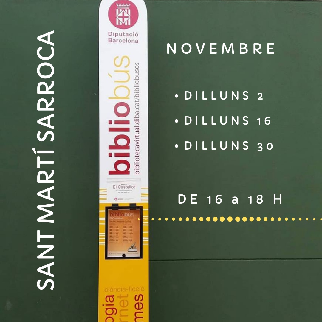 Bibliobús al novembre