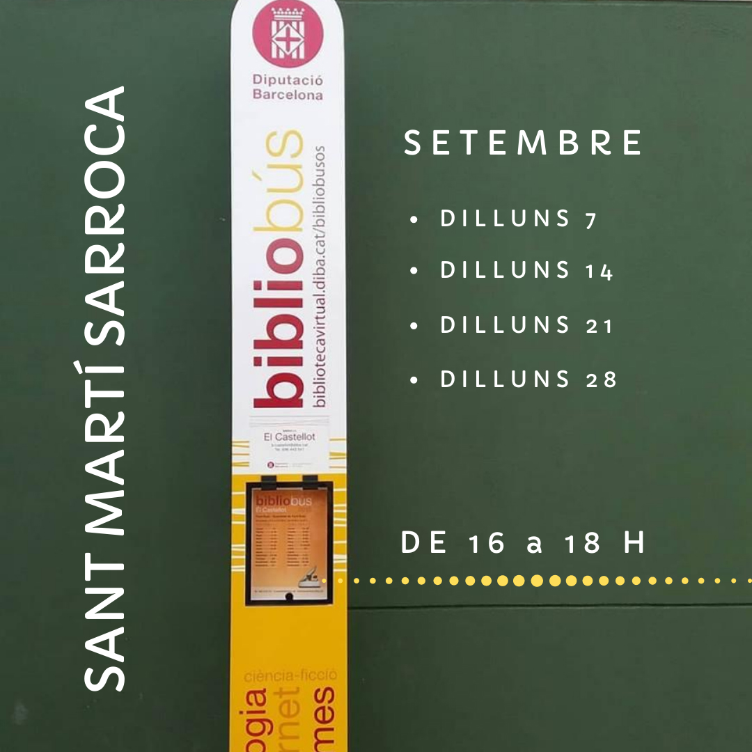 Bibliobús setembre