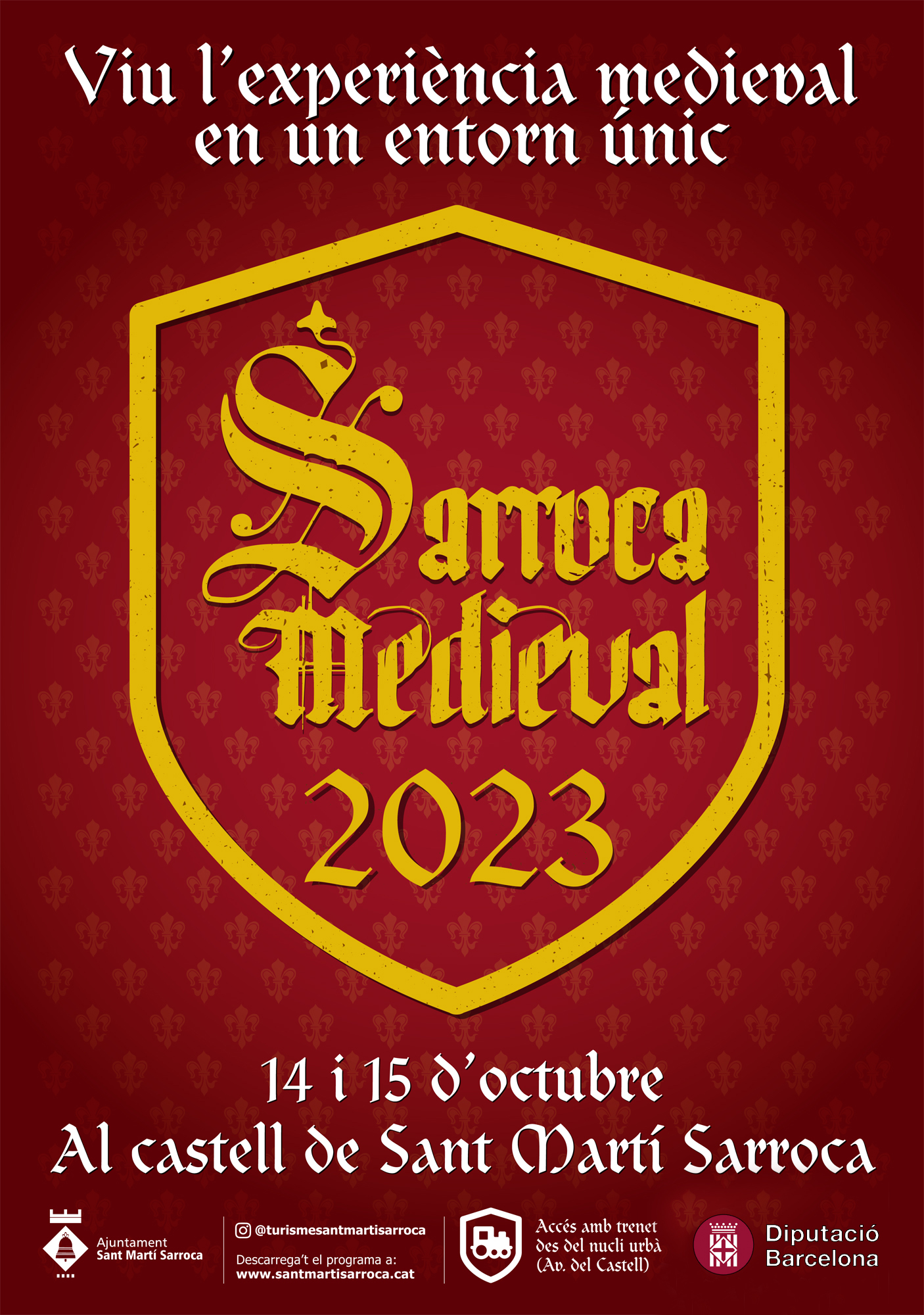 cartell Sarroca Medieval 2023