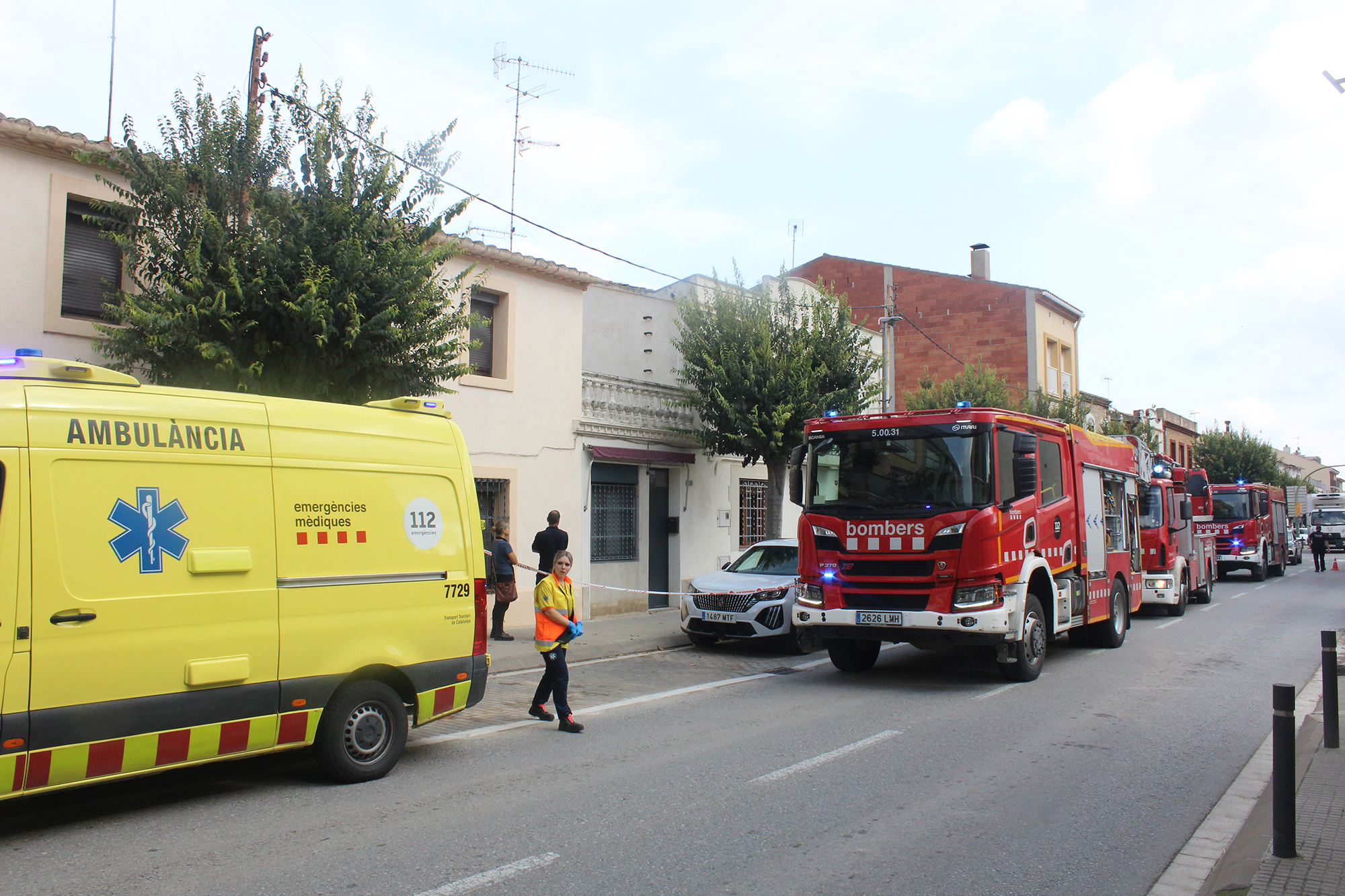 Incendi Avinguda Anselm Clavé (1)