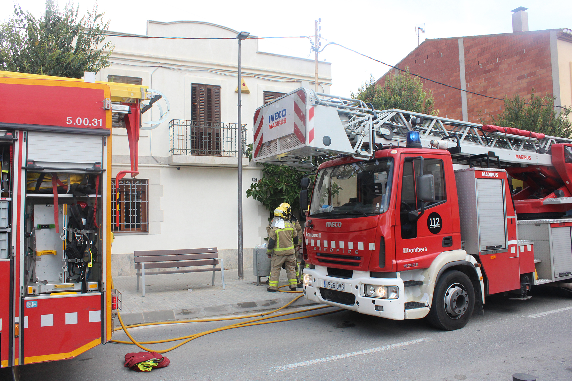 Incendi Avinguda Anselm Clavé (3)