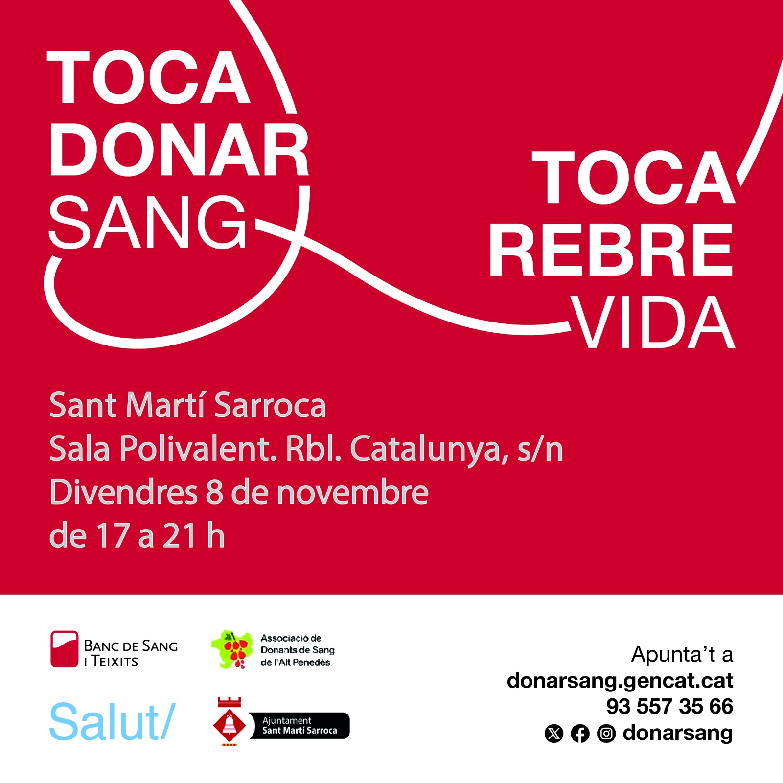 donar sang novembre