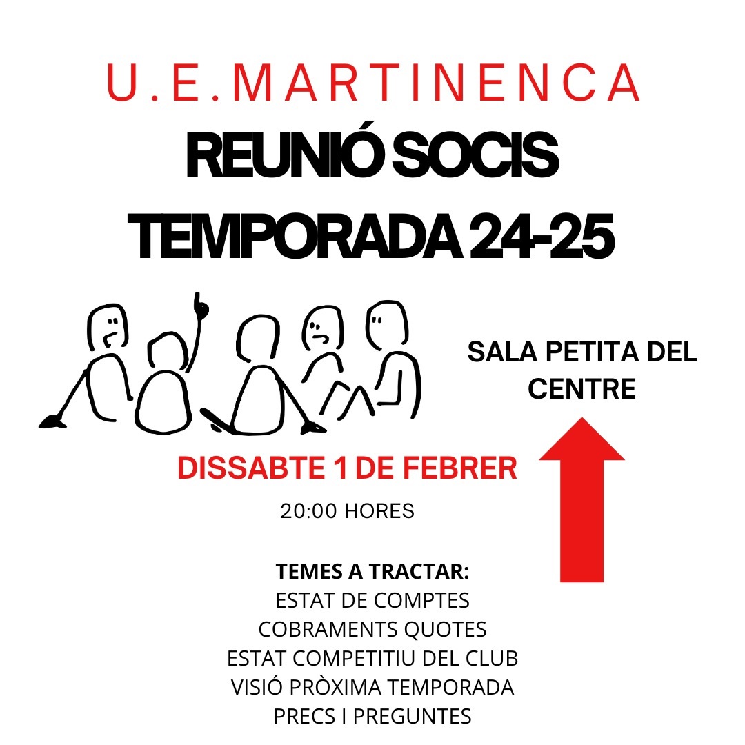 reunió socis UE Martinenca